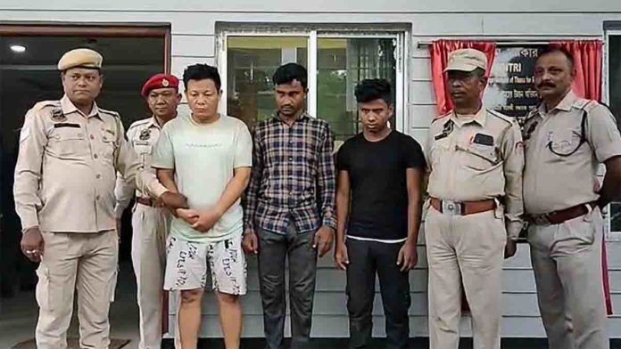 Cachar Police busted inter-state car theft racket, three arrested