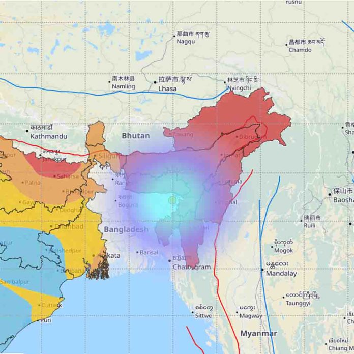 4.8 magnitude earthquake in Bangladesh, Tremors felt in Silchar Assam