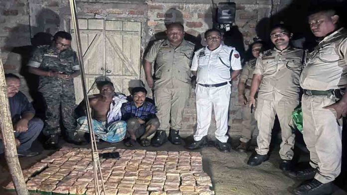 Cachar police seized drugs worth 16 corers at Sonai Saidpur area