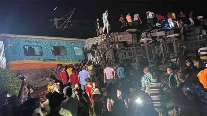 Shalimar-Chennai Coromandel Train accident in Bahanaga Balasore Odisha