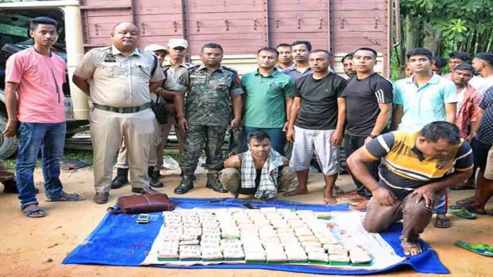 Smuggler arrested at Silchar with drugs worth 10 crore