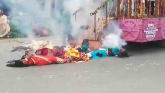 Tripura Rath Yatra Tragedy: Seven people died by electrocution at Kumarghat