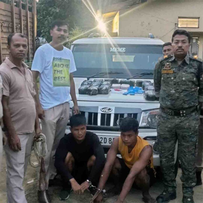 Manipur resident arrested with 35 crores Yaba tablet near Banskandi Madrasa