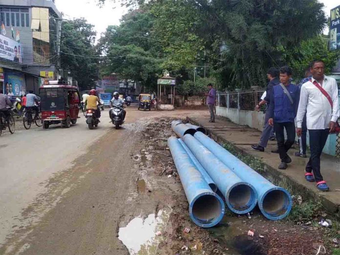 Silchar Road Digging for AMRUT Water Scheme, FIR Threat and Halt Ordered Amid Safety and Accident Concerns