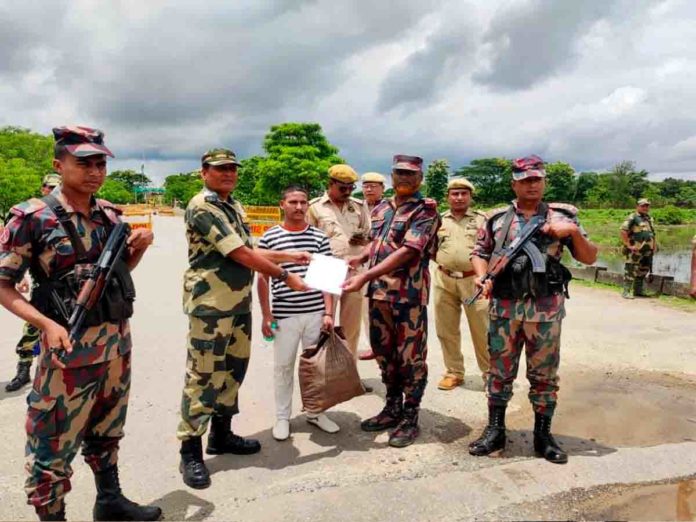 Bangladeshi Infiltrator Pushed Back at Karimganj Border Amidst Tense Situation