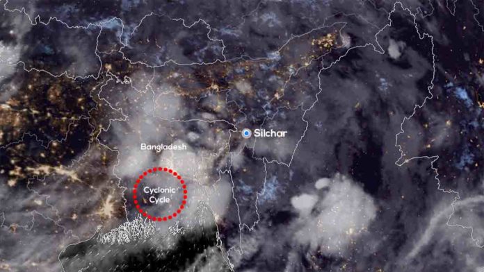 Cyclonic System to Bring Rain and Thunderstorms to Silchar