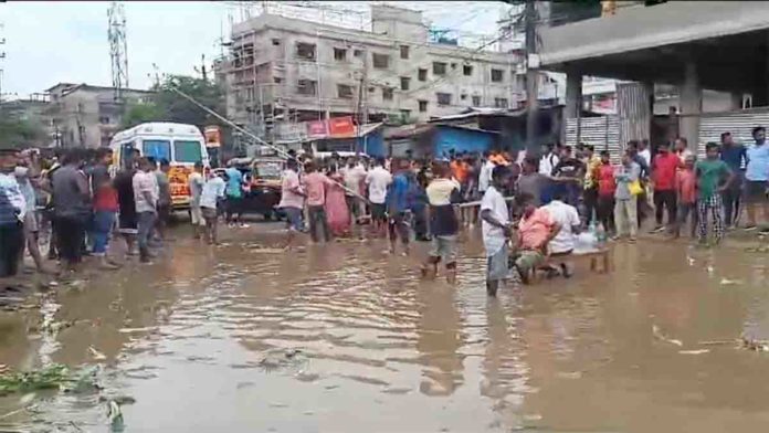 Silchar Medical Road Blocked, Residents Demand Repairs