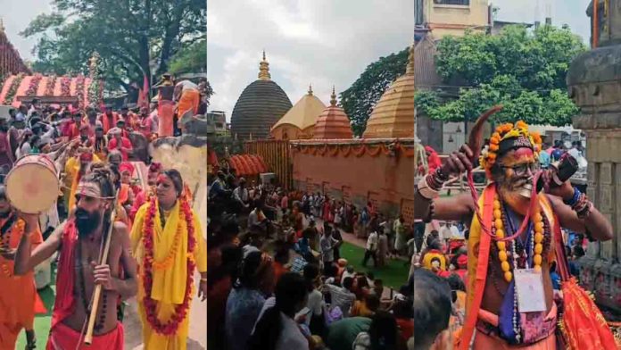 Ambubachi Mela Draws Devotees to Kamakhya Temple