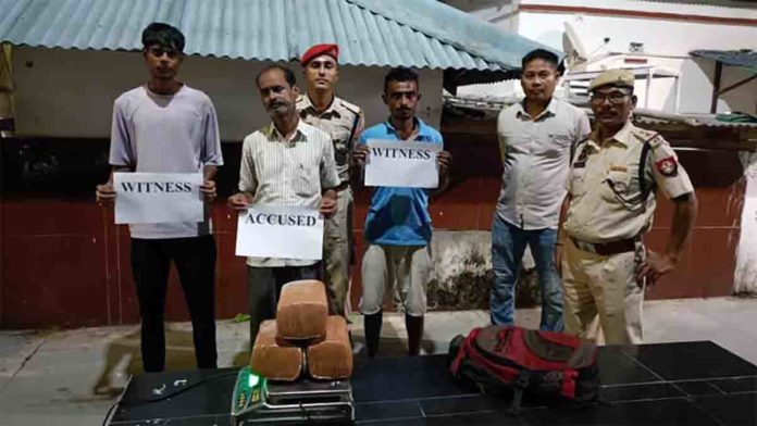 Man Caught with Ganja on Train at Lumding Station
