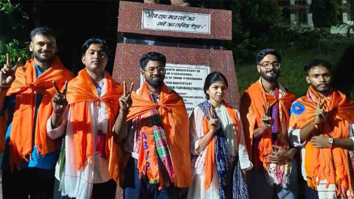 ABVP Sweeps Assam University Student Union Polls 2025; Clinches All Contested Posts in Landslide Victory